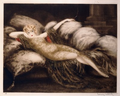 Gyldent slør av Louis Icart