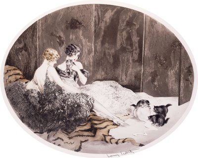 Sølt melk av Louis Icart