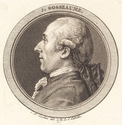 J. Gosseaume av Louis Jacques Cathelin after Charles Nicolas Cochin II