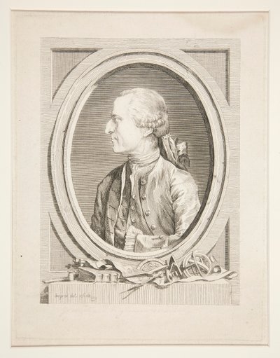 Portrett av Antoine de Ch?sie av Louis Jean Desprez