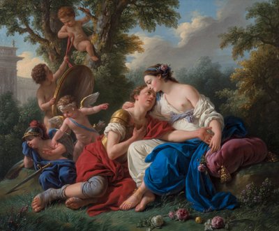 Rinaldo og Armida av Louis Jean François Lagrenée