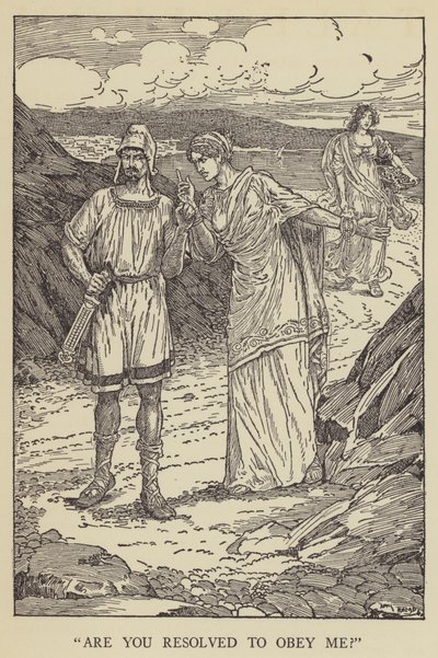 Er du fast bestemt på å adlyde meg? av Louis John Rhead