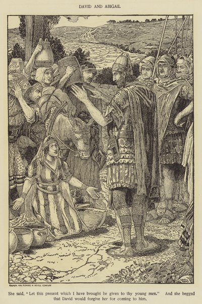 David og Abigail av Louis John Rhead