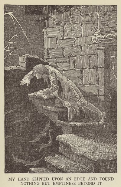 Illustrasjon for Kidnapped av Robert Louis Stevenson av Louis John Rhead