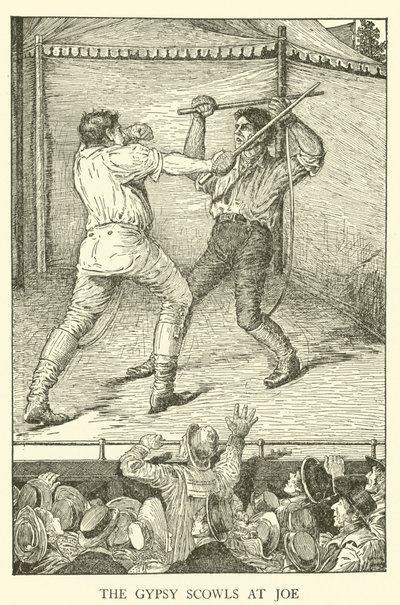 Illustrasjon for Tom Browns skoledager (gravering) av Louis John Rhead