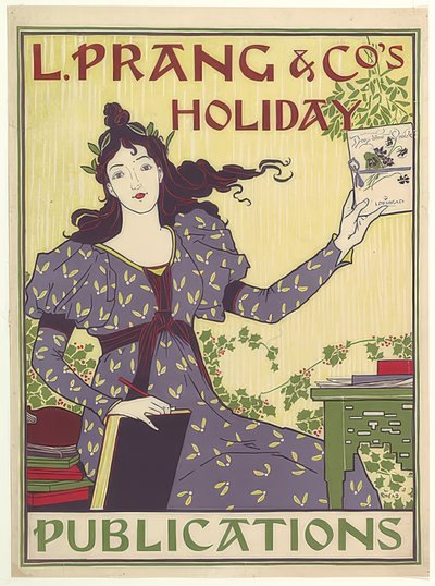 L. Prang & Co.s: Ferie. 1895 av Louis John Rhead