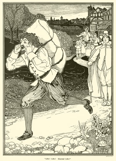 Liv! Liv! Evig liv! (gravering) av Louis John Rhead