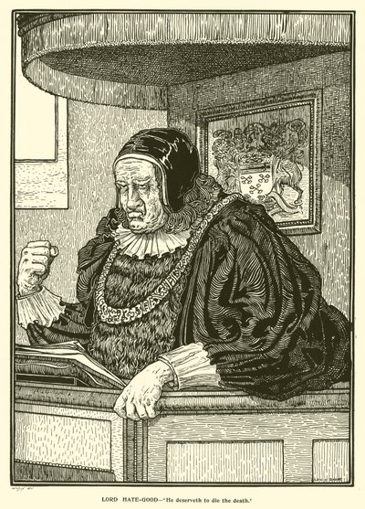 Lord Hate-Good (gravering) av Louis John Rhead