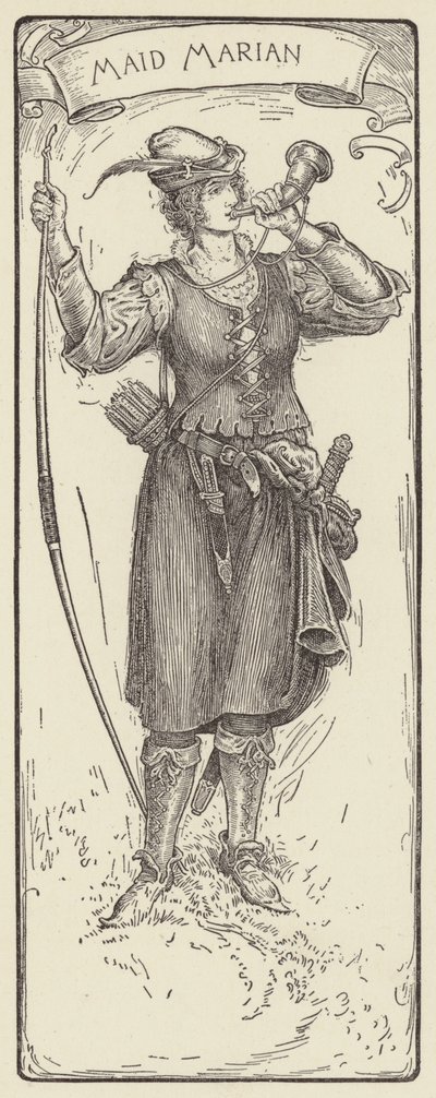 Hushjelp Marian av Louis John Rhead
