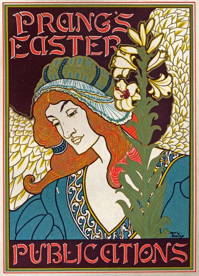 Prangs påskepublikasjoner av Louis John Rhead