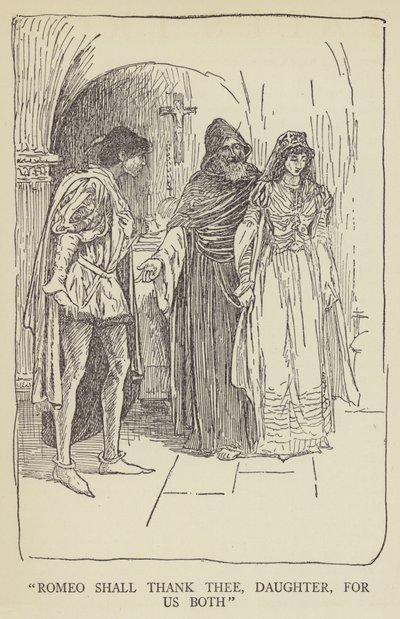 Romeo skal takke deg, datter, for oss begge av Louis John Rhead