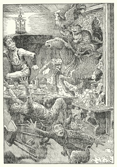 Bremen bymusikanter (litho) av Louis John Rhead