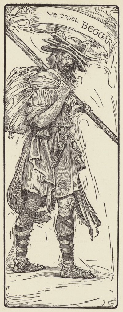 Den grusomme tiggeren av Louis John Rhead