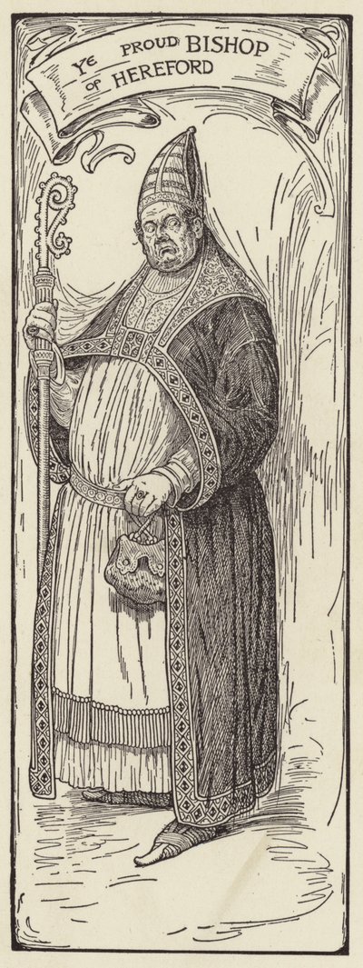 Den stolte biskopen av Hereford av Louis John Rhead