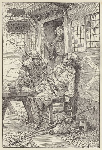Med et smil om munnen strakte han seg bort og trakk frem arrestordren av Louis John Rhead