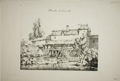 Mill på Gravelle, I av Louis Jules Frederic Villeneuve