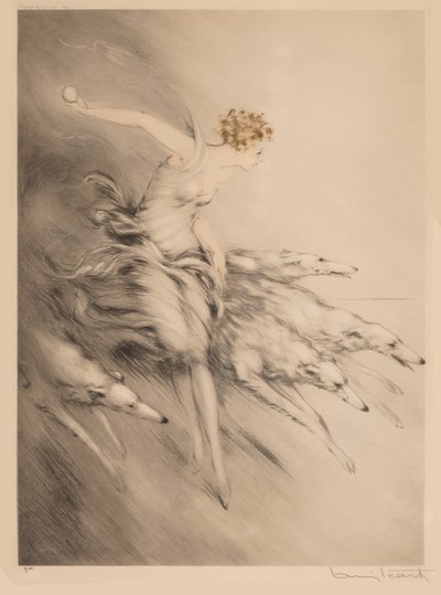 Elgen, 1928. av Louis Justin Laurent Icart