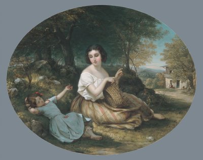 Kurvmakeren, 1853. av Louis Lang