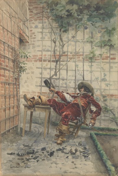 I hans kopper, 1872. av Louis Leloir