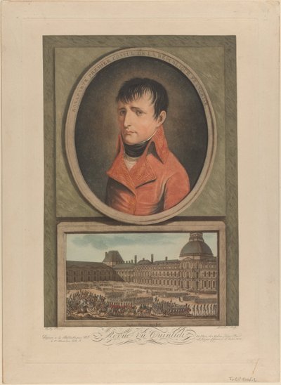 Napoleon Bonaparte som første konsul i Frankrike, 1802 av Louis Leopold Boilly
