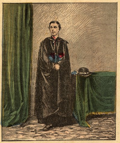 Louis-Gaston de Segur (Louis Gaston de Segur) (1844-1879) Fransk biskop - - Gravering fra "" Religiøs lære ved øynene. Wonderful Album» av Louis Maitrejean og Georget Ramond - Frankrike 1910 av Louis Maitrejean