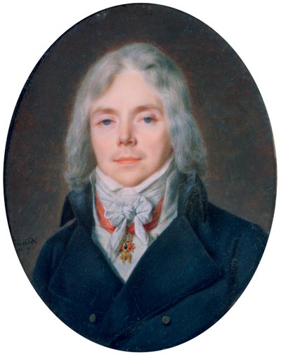 Charles-Maurice de Talleyrand, c1766-1825 av Louis Marie Sicard