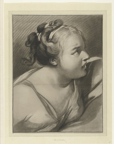 Kona til Potiphar Tête de Putiphar av Louis Marin Bonnet