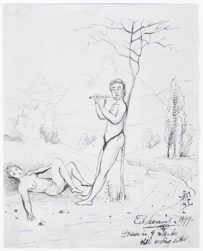 Pastoral, 1899. av Louis Michel Eilshemius