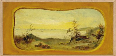 Vannrensing (olje på masonitt) av Louis Michel Eilshemius
