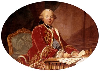 Etienne-Francois, hertug av Choiseul-Stainville (1719-1785) av Louis Michel van Loo