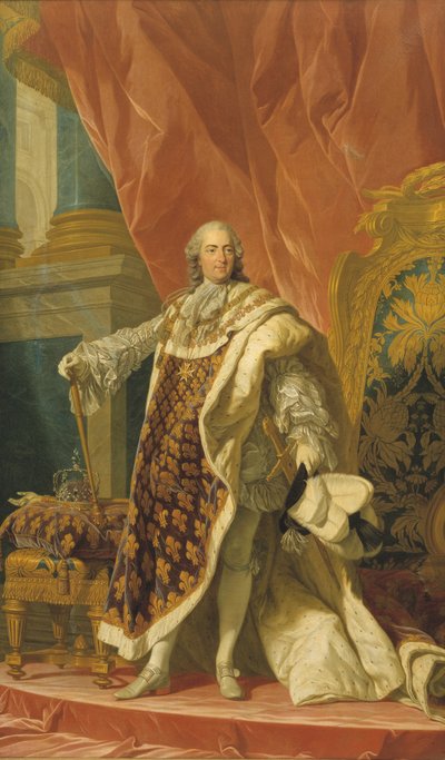 Ludvig XV av Frankrike (1710–1774) av Louis Michel van Loo