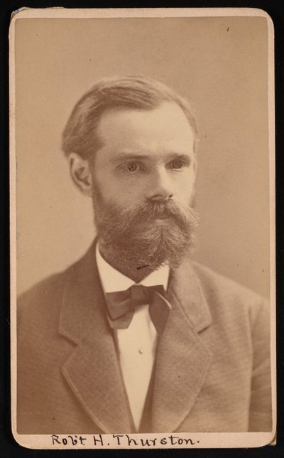 Portrett av Robert Henry Thurston 1839-1903, juli 1875. av Louis Nagel