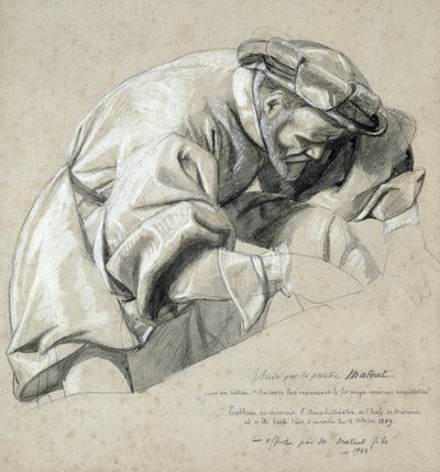 Studie av Ambroise Pare (ca. 1510-90) 