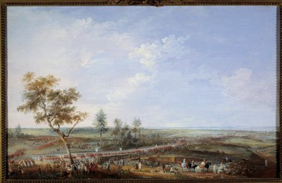 Sesession War: "" slaget ved Yorktown av Louis Nicolas van Blarenberghe
