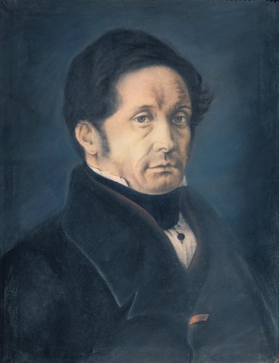 Jean-Joseph Pasteur (1791-1865) 1842 (pastell på papir) av Louis Pasteur