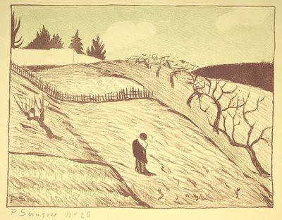 Landskap av Louis Paul Henri Sérusier