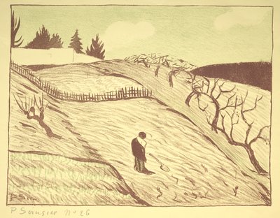Landskap, 1893. av Louis Paul Henri Sérusier