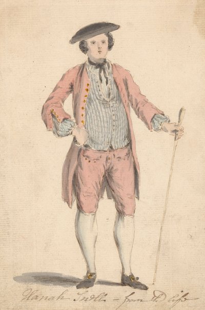 Hannah Snell - Fra livet (i mannlig kjole) av Louis Philippe Boitard