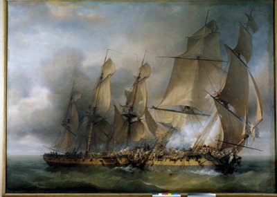 Kamp mellom den franske fregatten La Bayonnaise og den engelske fregatten L