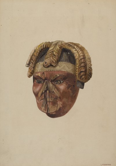 Figurhode "S.S. Robert Fulton" av Louis Plogsted