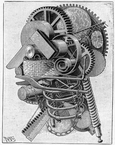 Lederen for en oppfinner, 1893 av Louis Poyet