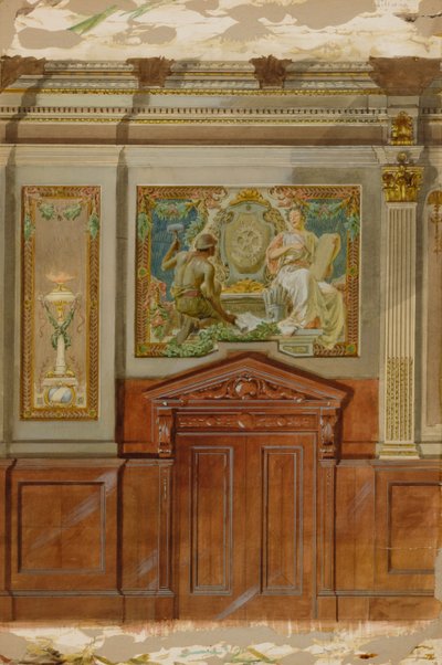 Voldgift, slutten av 1800-begynnelsen av det 20. århundre. av Louis Schaettle