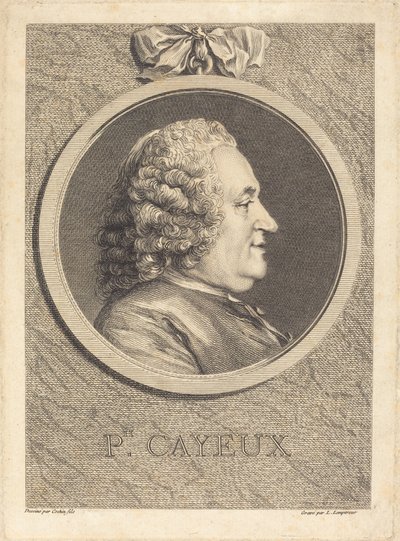 Philippe Cayeux av Louis Simon Lempereur after Charles Nicolas Cochin II