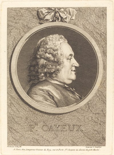 Philippe Cayeux av Louis Simon Lempereur after Charles Nicolas Cochin II
