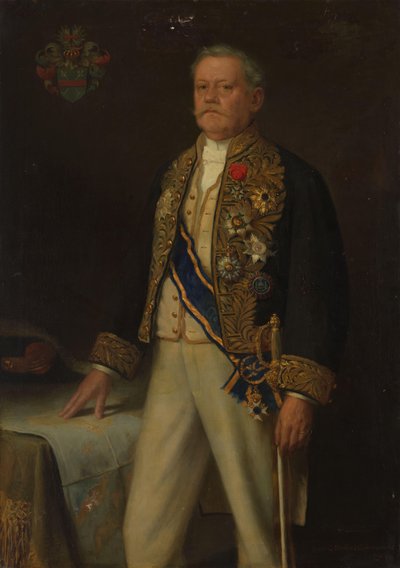 Carel Herman Aart van der Wijck (1840-1914). Generalguvernør (1893–99) av Louis Storm van 