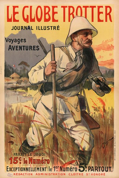 The Globe Trotter, 1900-tallet. av Louis Tauzin