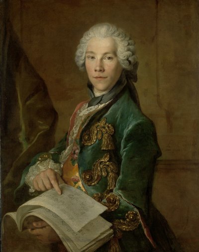 Portrett av Arnoldus van Rijneveld Portrett av Arnoldus van Rijneveld av Louis Tocqué