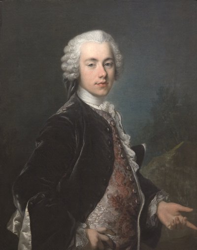 Portrett av Frederik Berregaard av Louis Tocqué