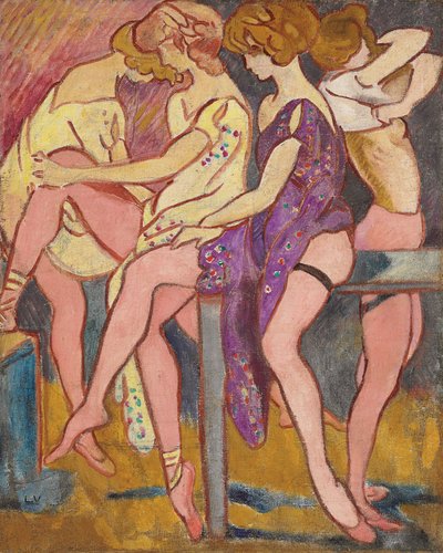 dansere; dansere av Louis Valtat