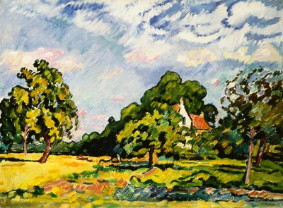 Landskap i Normandie av Louis Valtat